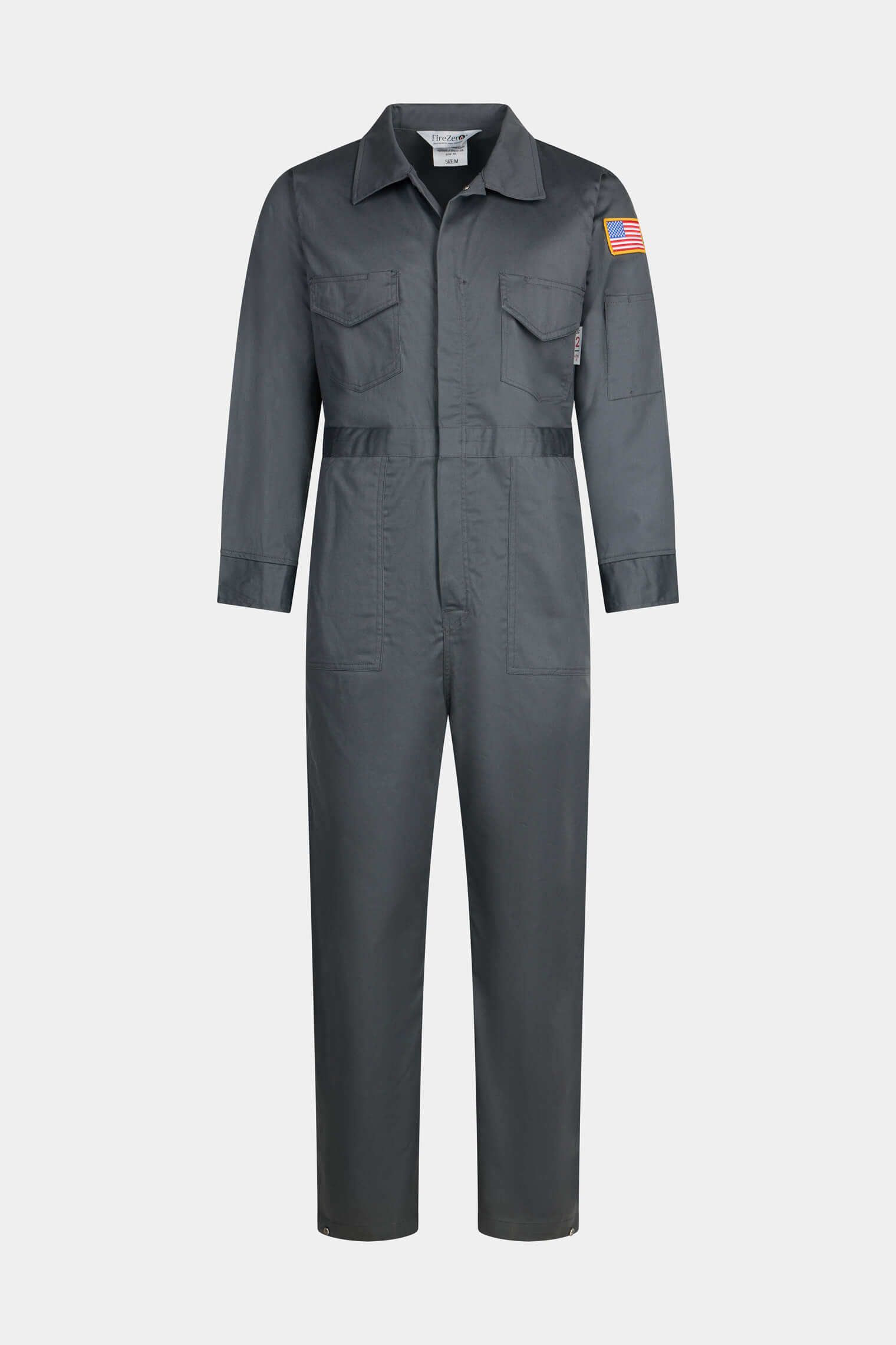 Aloha Premium FR Cotton Coverall Charcoal | Aloha Workwear