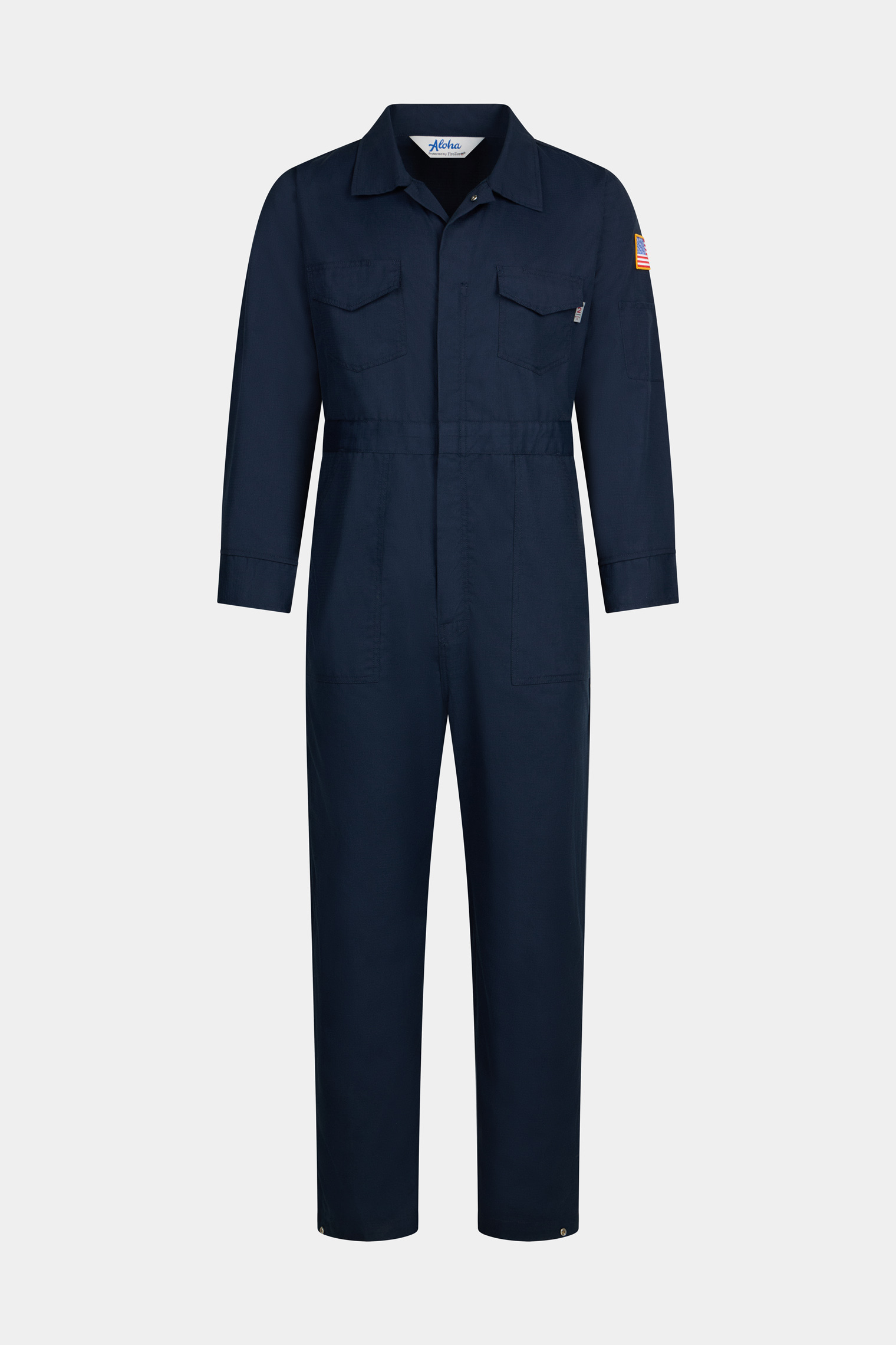 Aloha FR Ripstop Coverall Navy | Aloha Workwear