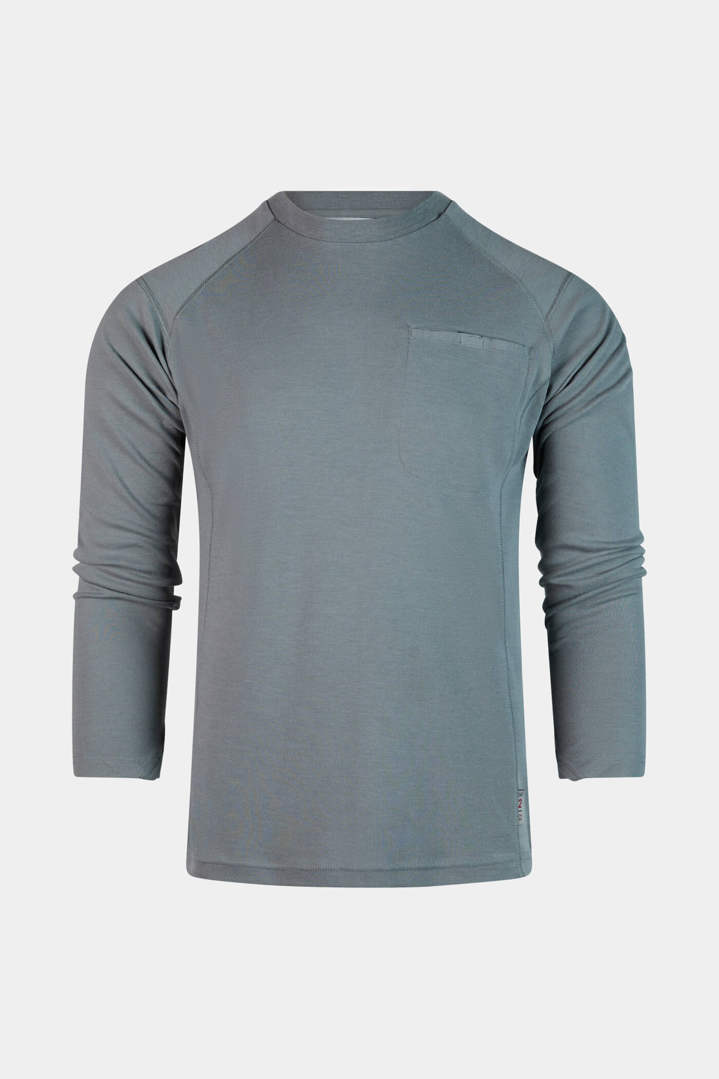 Aloha Inherent Long Sleeve Crew Light Gray