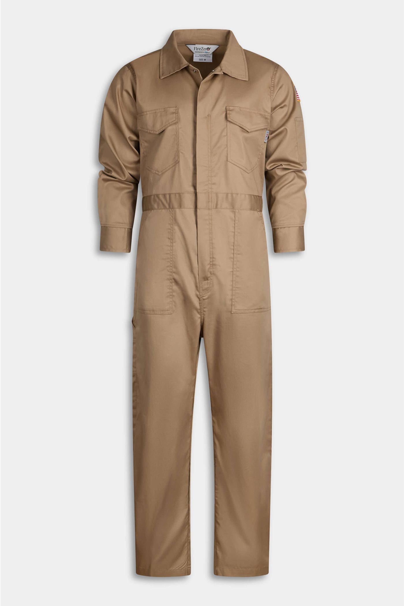 Aloha Premium FR Cotton Coverall Khaki