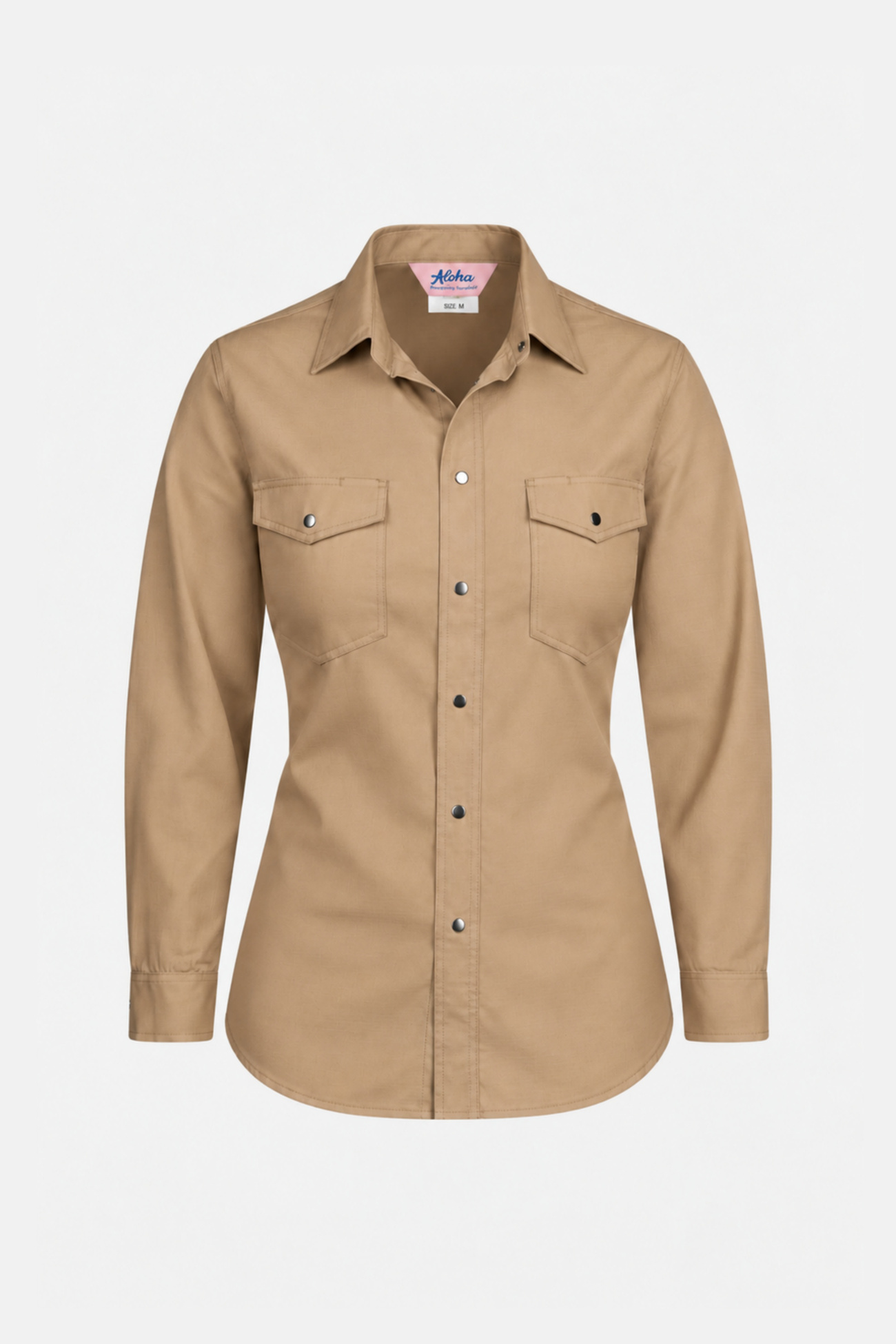 Aloha FR Action Back Snap Shirt Khaki
