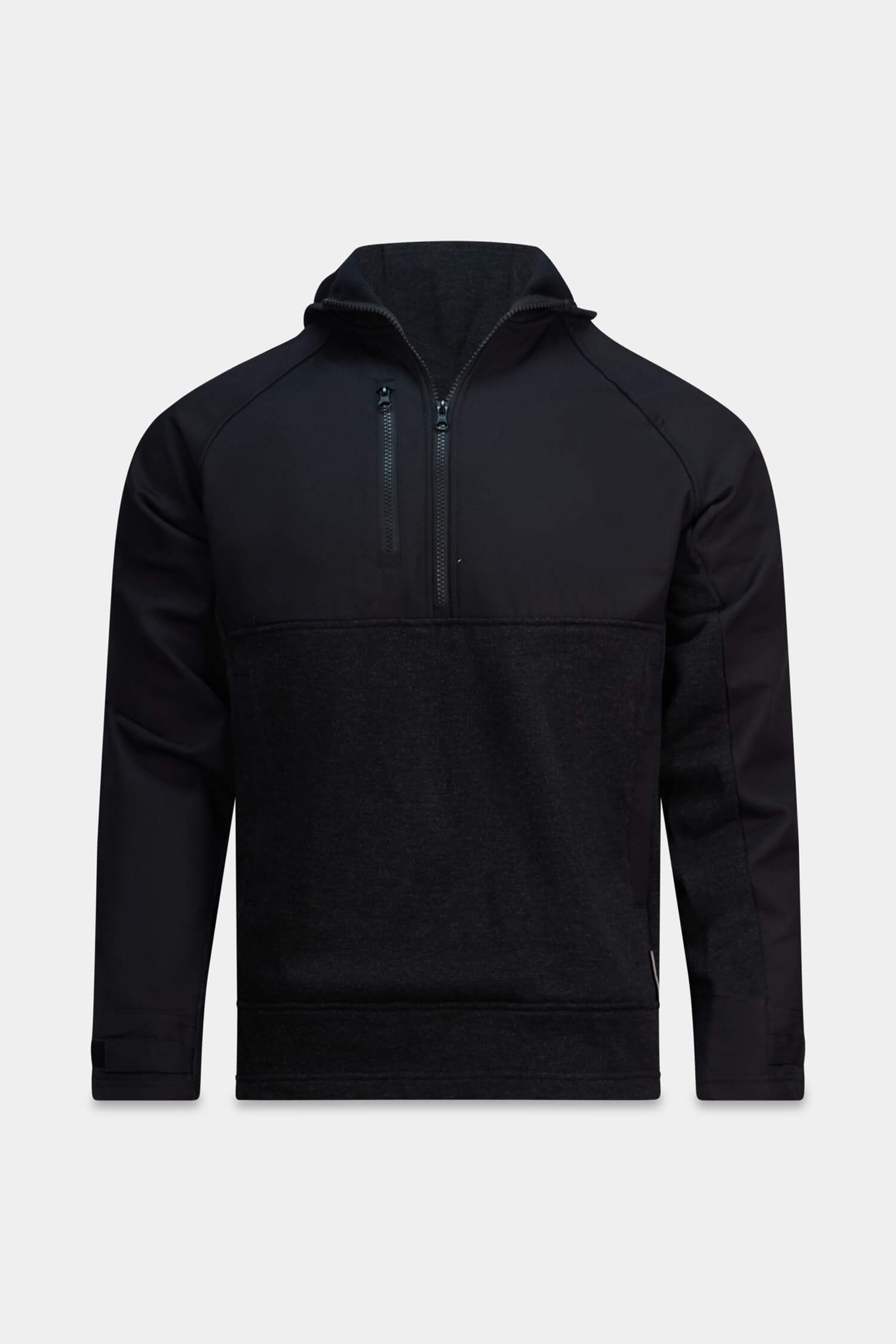 Aloha Inherent FR Half-zip Hoodie Black